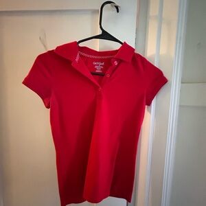 Kids red polo